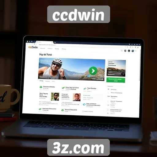 Análise das principais funcionalidades do site ccdwin