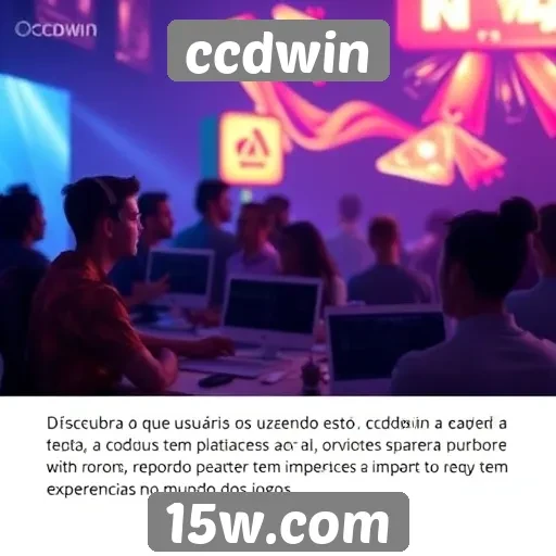 Feedback dos usuários sobre o ccdwin